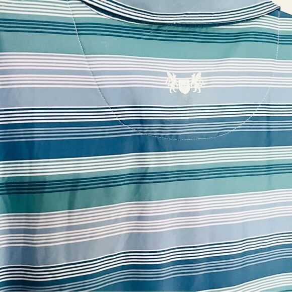 Hickey Freeman Men’s Striped Golf Polo Multicolor S - Picture 5 of 6